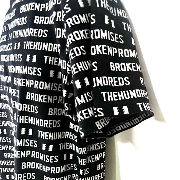 The Hundreds Men's "Broken Promises" Graphic Tee Black Size L - Picture 5 of 5